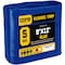 Core Tarps Heavy Duty Tarp, 12 ft L x 0.5 mm H x 9 ft W, 5 Mil, Blue, Polyethylene CT-505-9X12 - alternate 1